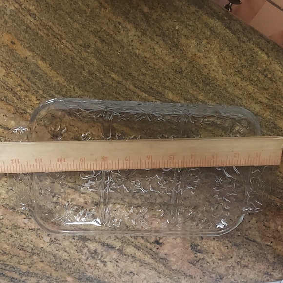 Princess House Fantasia Serving Tray.3 Sections. - Picture 4 of 5